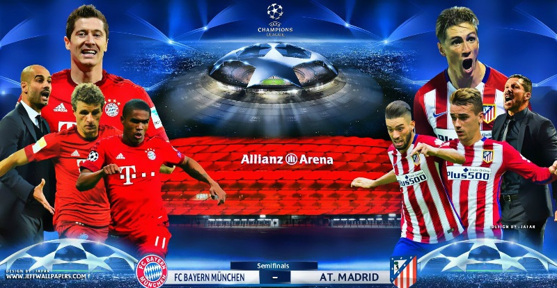Siaran TV yang Menyiarkan Bayern Munchen vs Atletico Madrid
