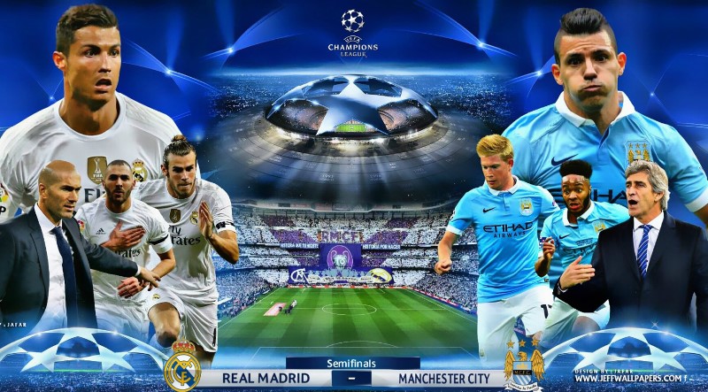 Siaran TV yang Menyiarkan Real Madrid vs Manchester City