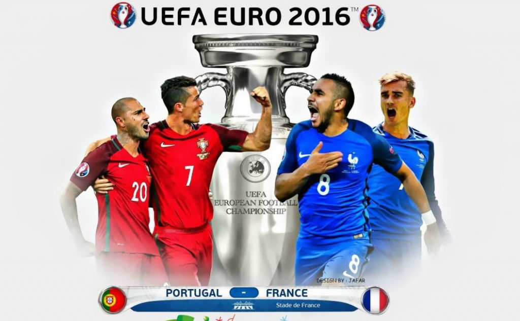 Siaran TV yang Menyiarkan Final EURO 2016 Portugal vs Prancis