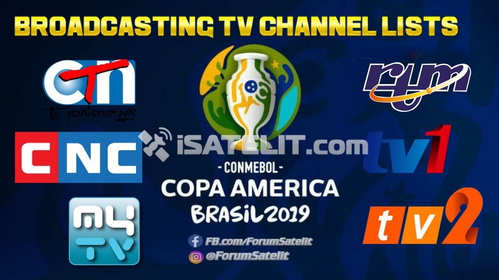 STASIUN televisi pemegang hak siar resmi Copa America 2019. (Dok. FORSATER.com)