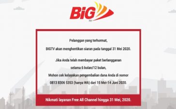 BigTV tutup