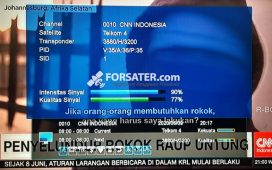 Frekuensi CNN Indonesia dan CNBC Indonesia di Parabola